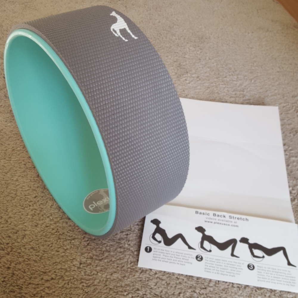 Yoga Wheel back roller Stretch wheel 12 inch standard yoga wheel